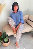 Ren Tiles of Marrakesh X Ali Ash Shirring Cuff Pant